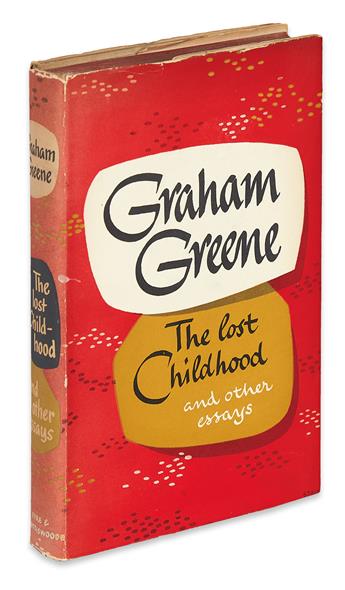 GREENE, GRAHAM. Lost Childhood and Other Essays.